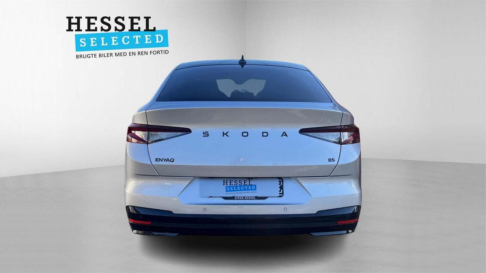 Sølv Skoda Enyaq fra 2025