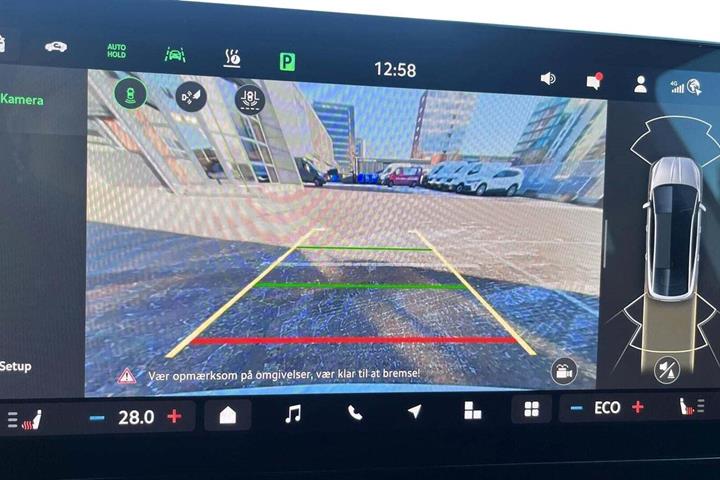 Sølv Skoda Enyaq fra 2025