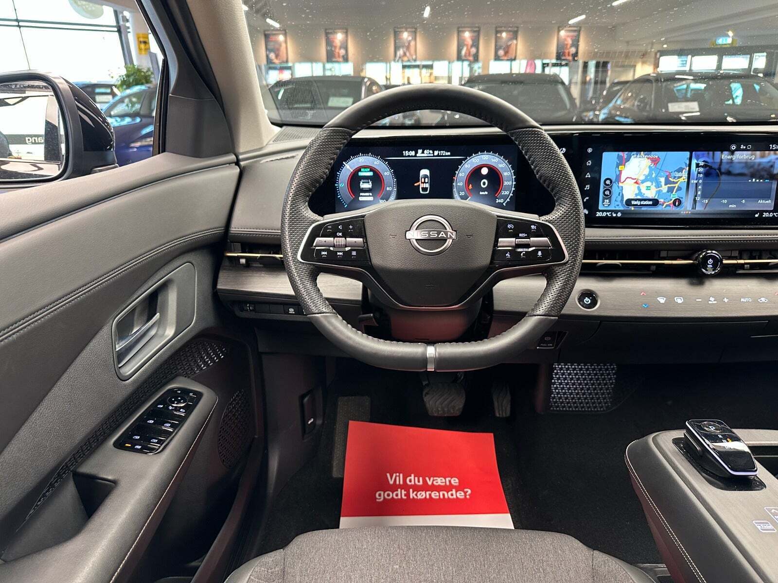 Grøn Nissan Ariya fra 2023