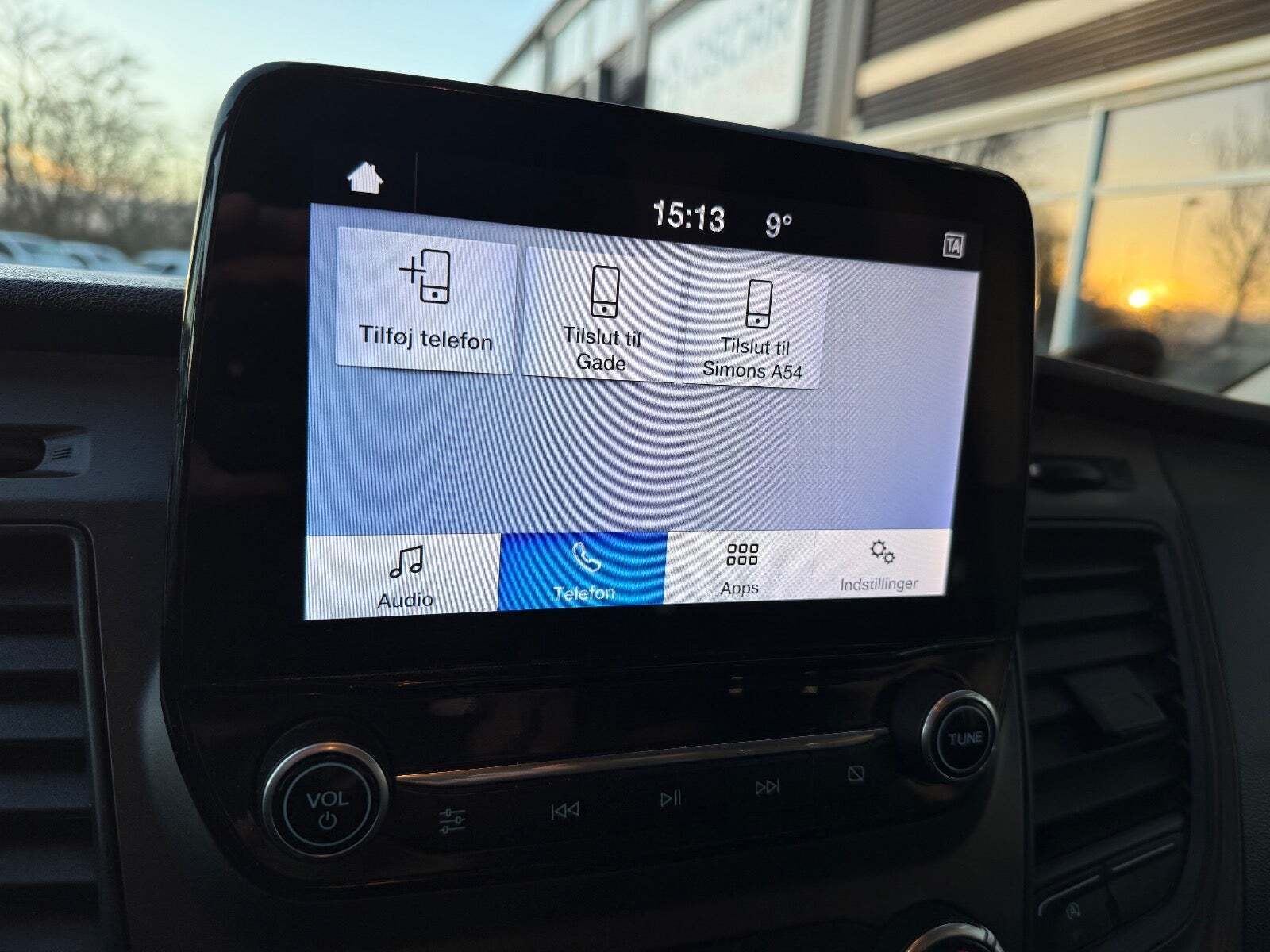 Hvid Ford Transit Custom 300L fra 2021