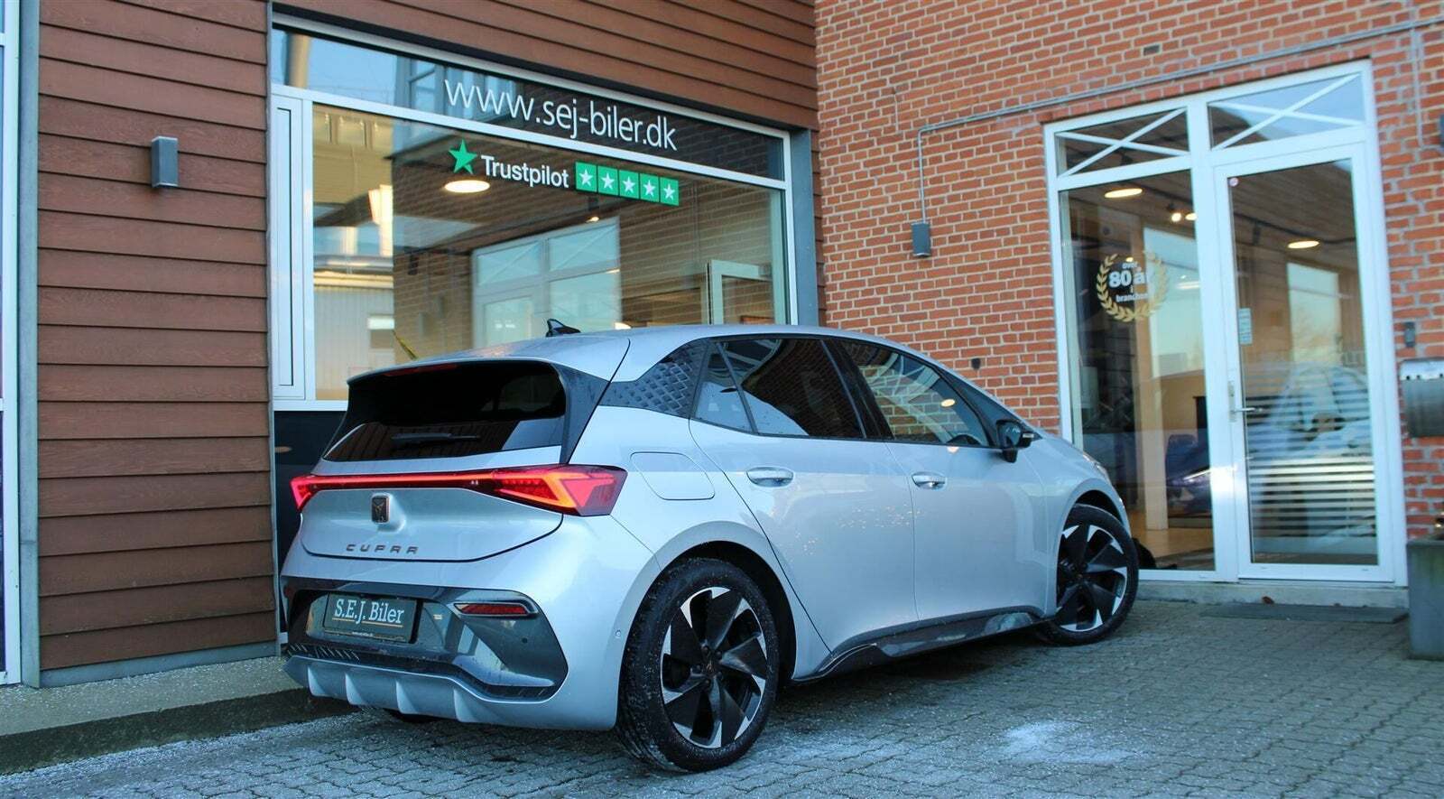 Sølv Cupra Born fra 2024
