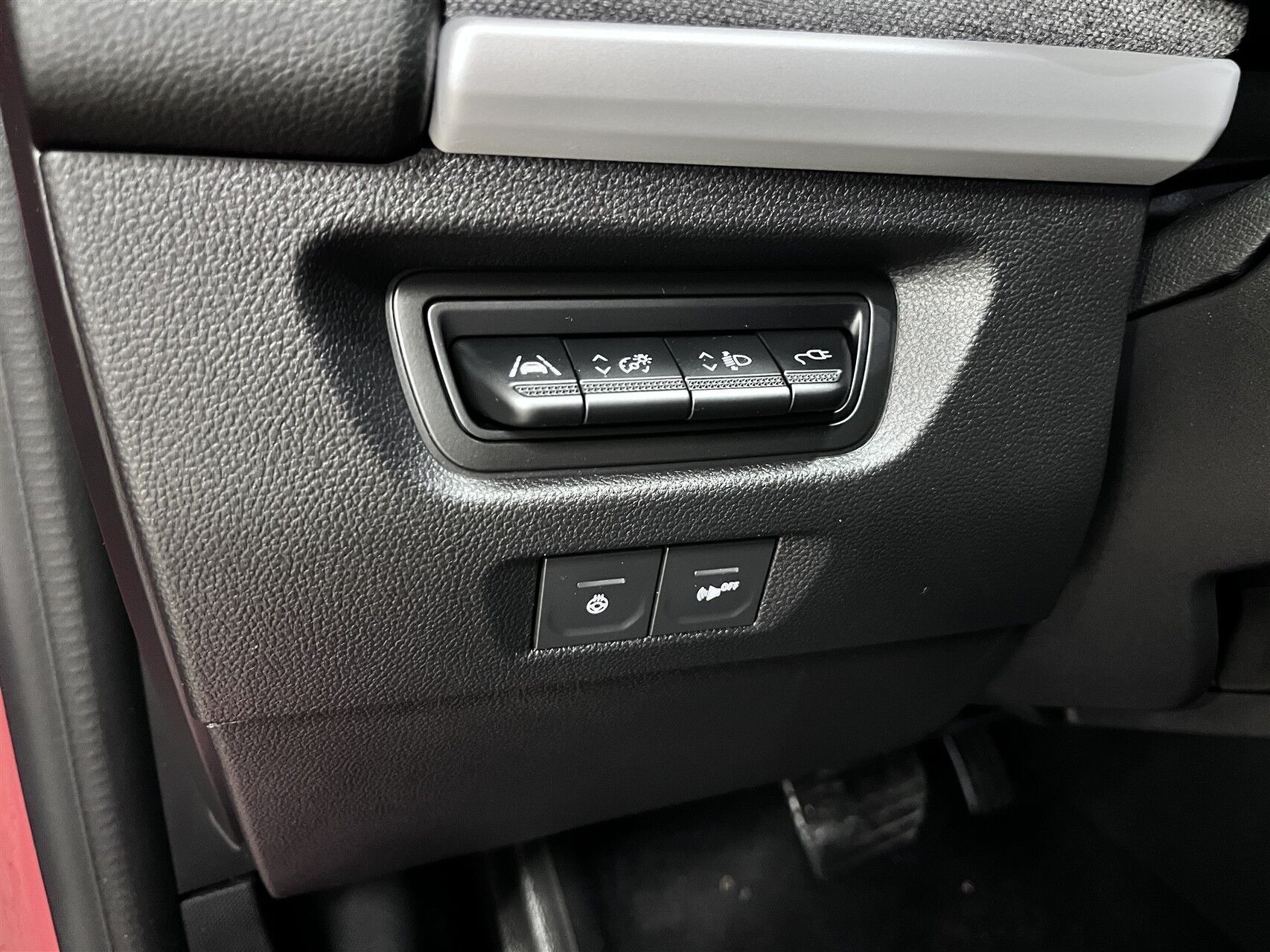 Rød Renault Zoe fra 2020