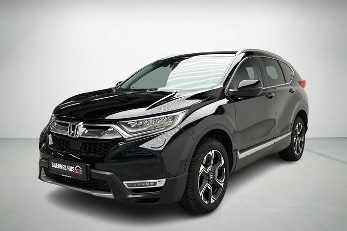 Sort Honda CR-V fra 2018 set udefra
