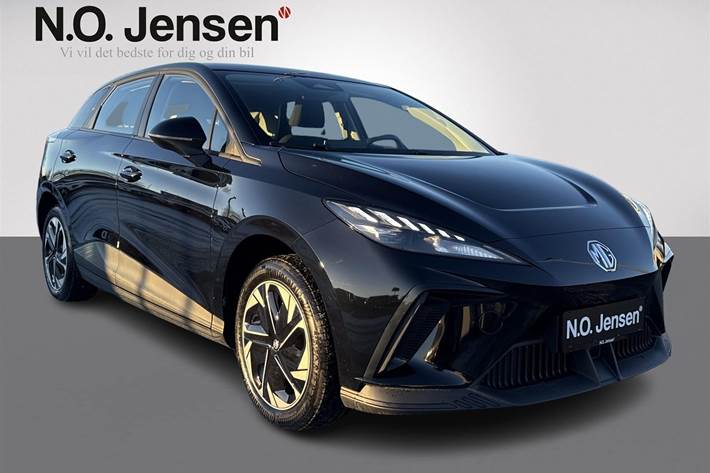 Sort MG MG4 Electric fra 2025 set udefra