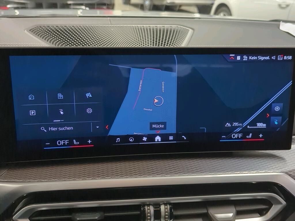 Grå BMW i4 fra 2023