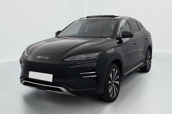 Sort BYD Seal U fra 2025 set udefra