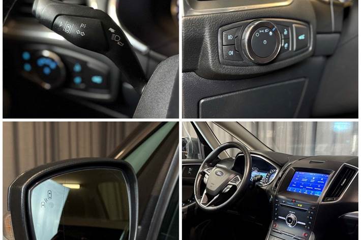 Grå Ford S-MAX fra 2021