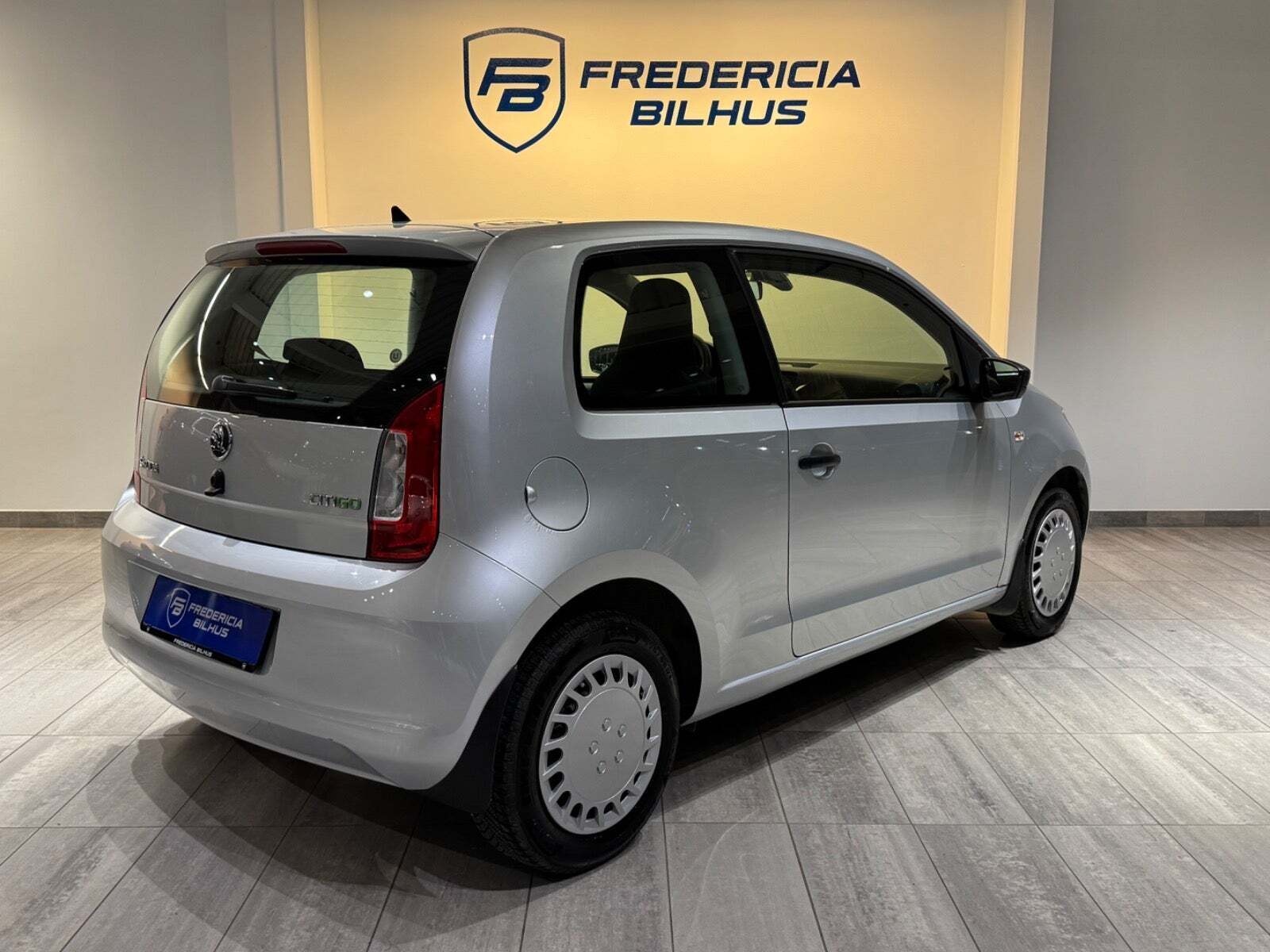 Sølv Skoda Citigo fra 2015