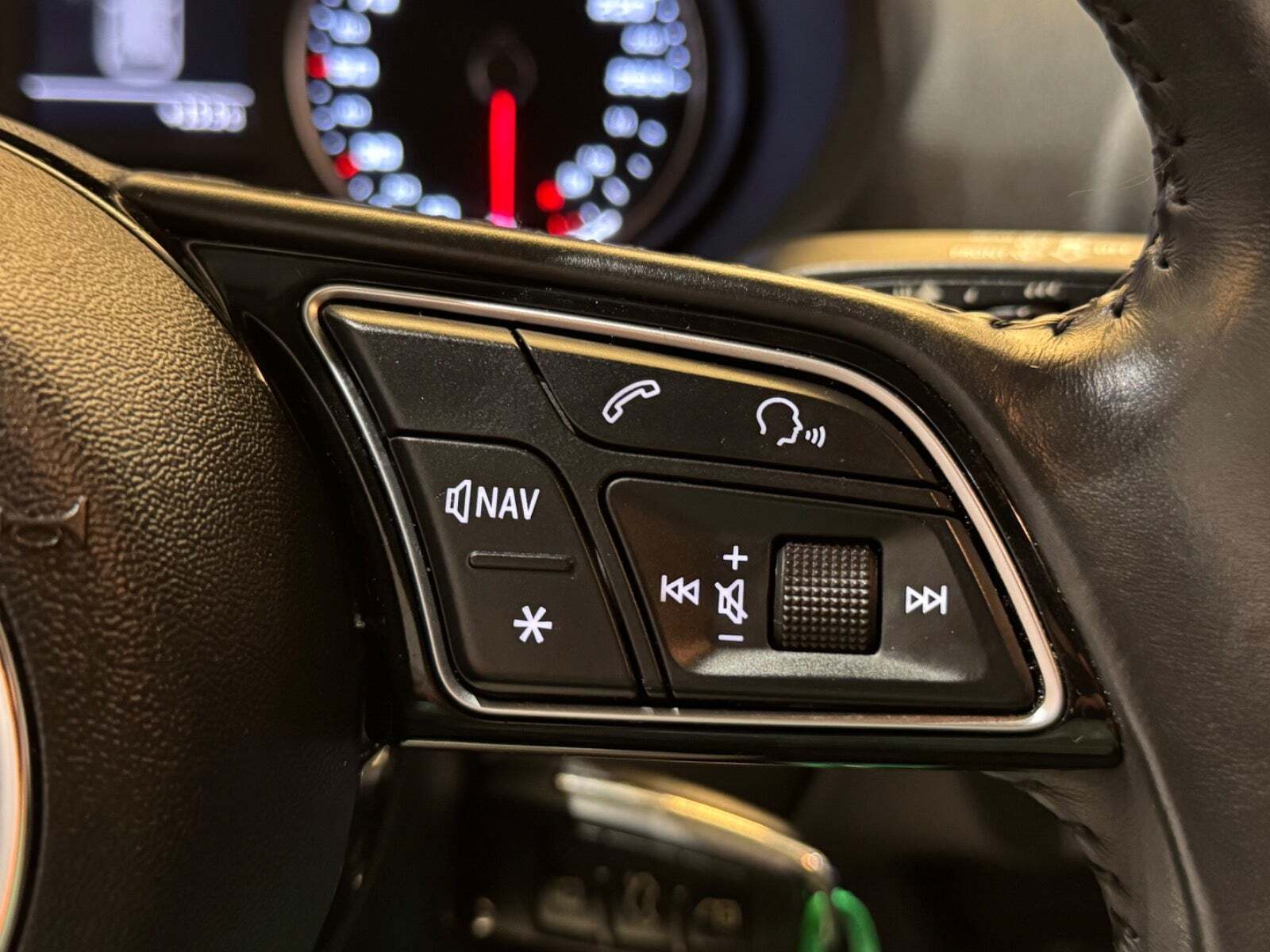 Sort Audi A3 fra 2017