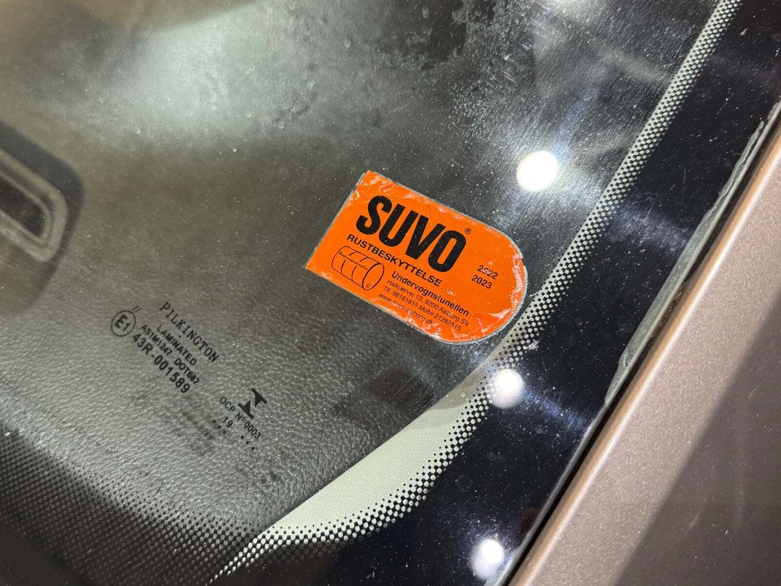 Grå Skoda Octavia fra 2015