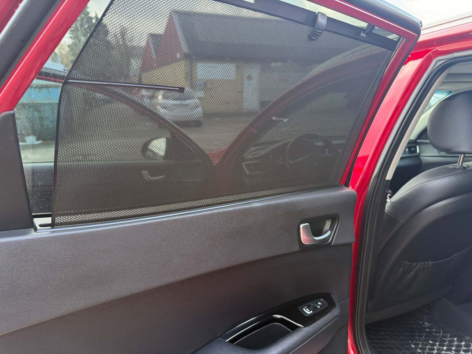 Rød Kia Optima fra 2018