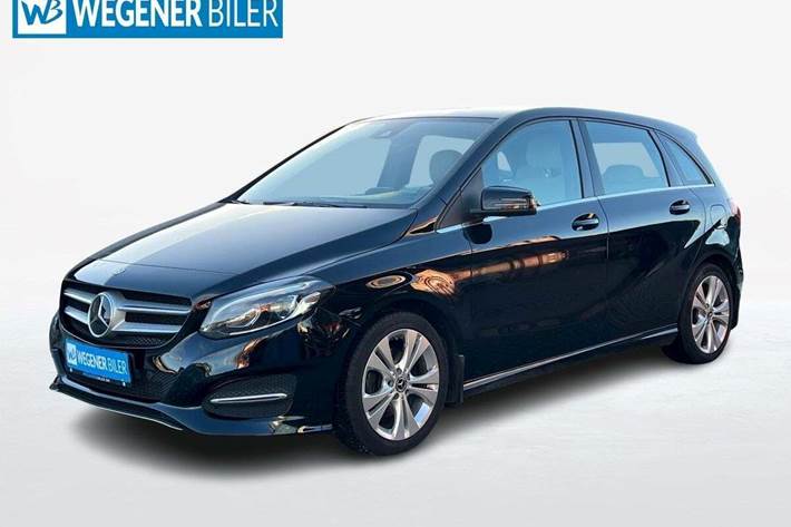 Sort Mercedes B200 fra 2017