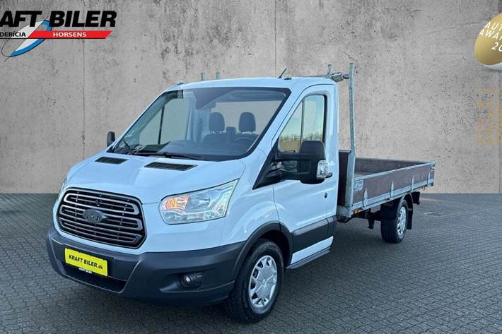 Hvid Ford Transit 350 L3 Chassis fra 2020