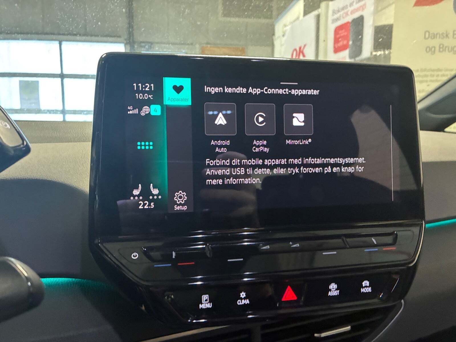 Blå VW ID.3 fra 2021