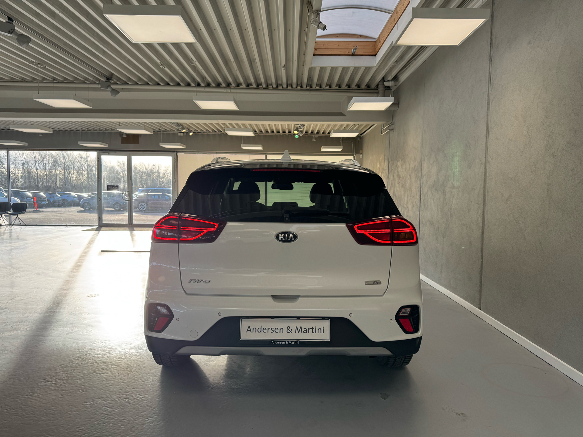 Hvid Kia Niro fra 2020