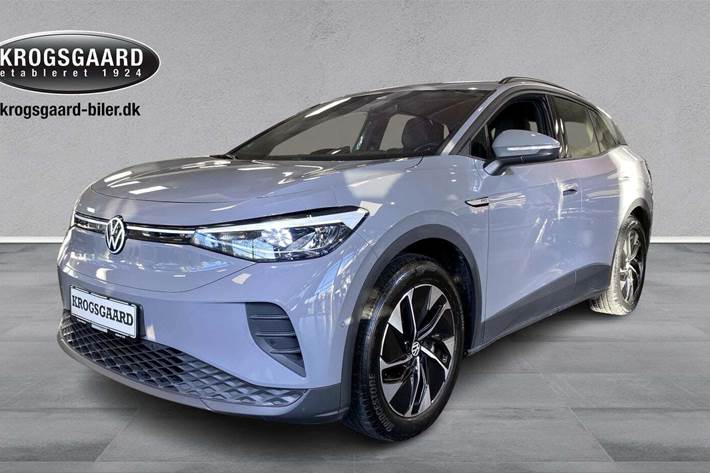 Grå VW ID.4 fra 2022 set udefra