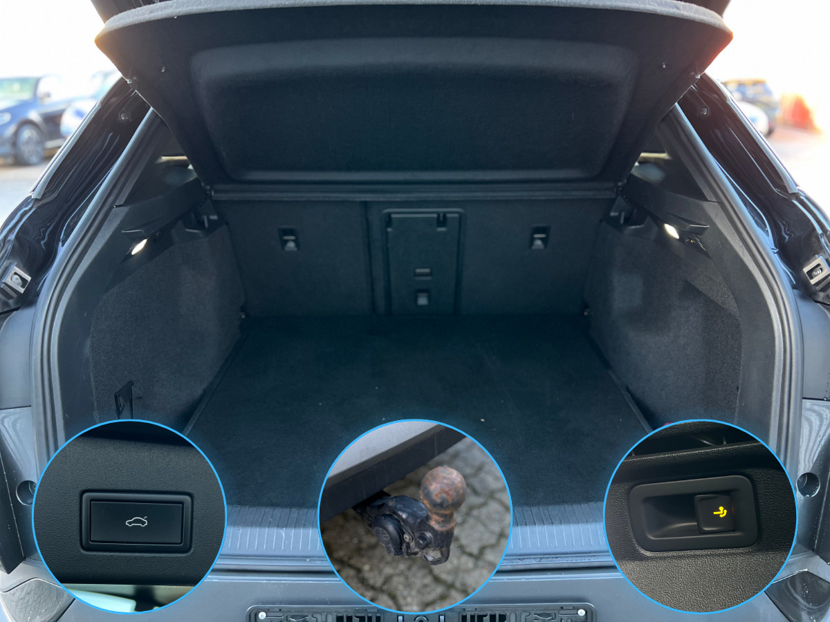 Grå VW ID.4 fra 2021