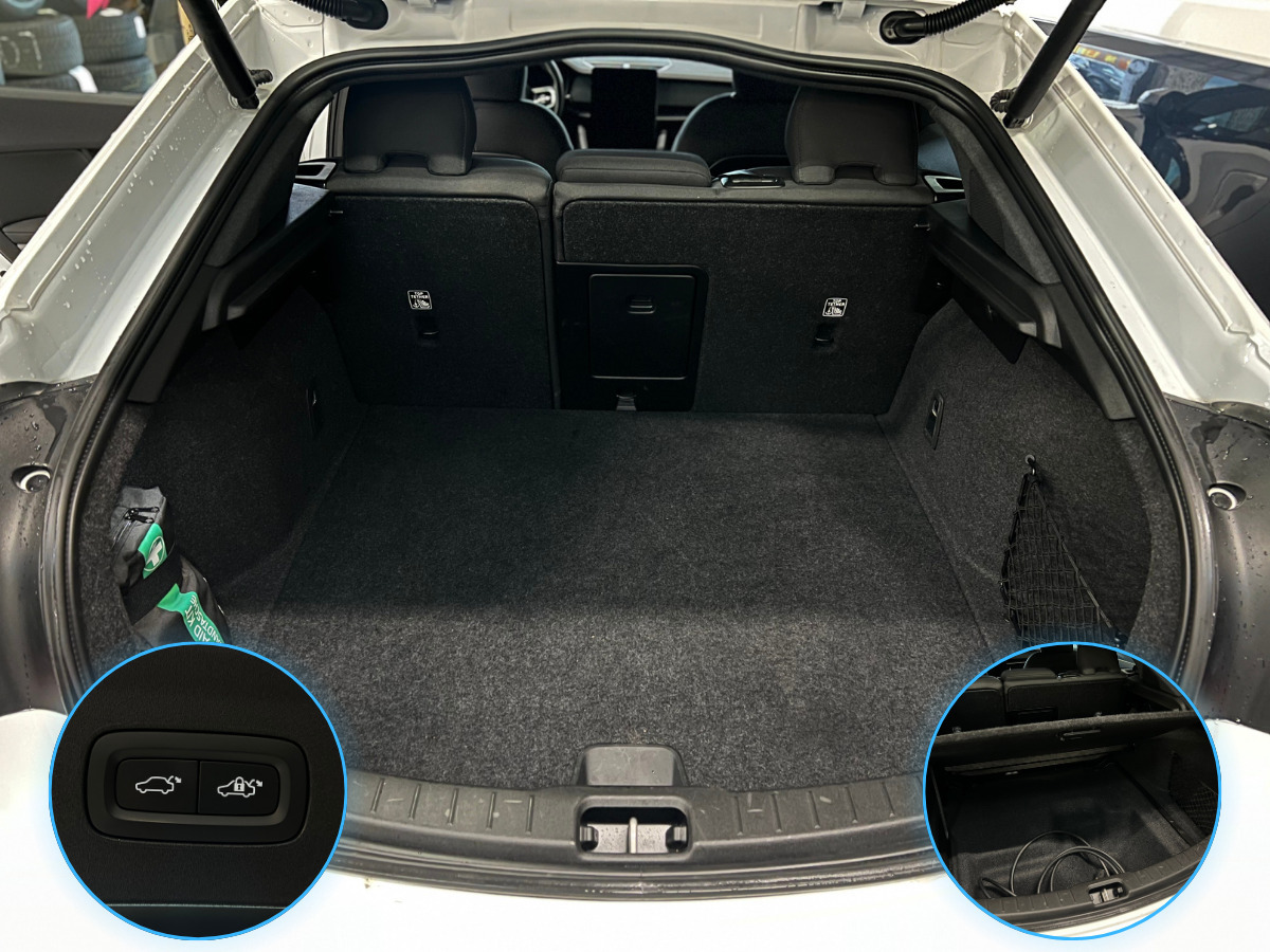 Hvid Polestar 2 fra 2023