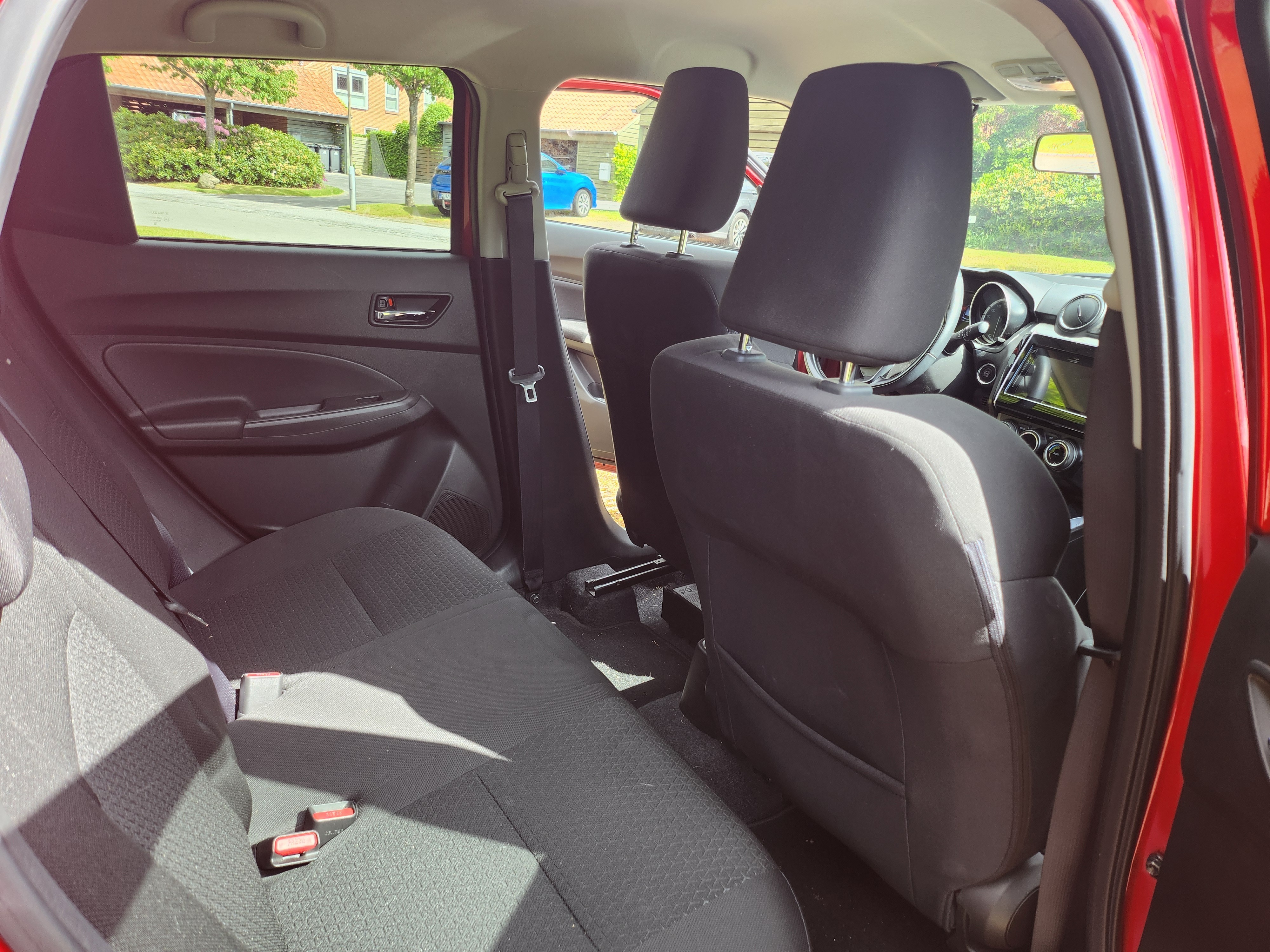 Rød Suzuki Swift fra 2020