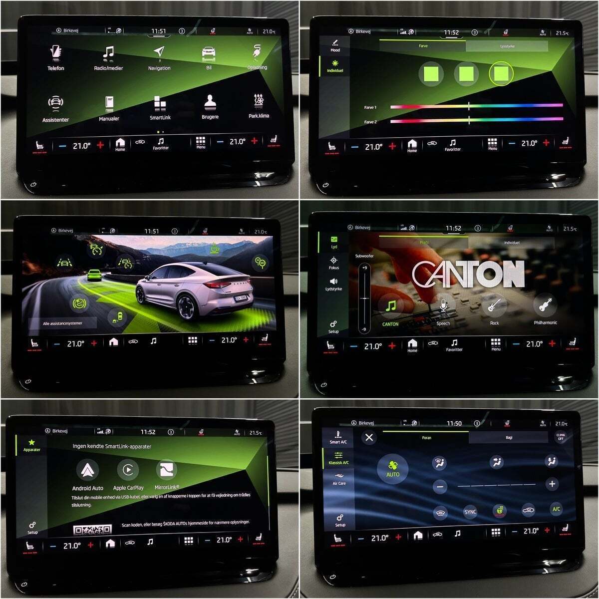 Sort Skoda Enyaq fra 2022