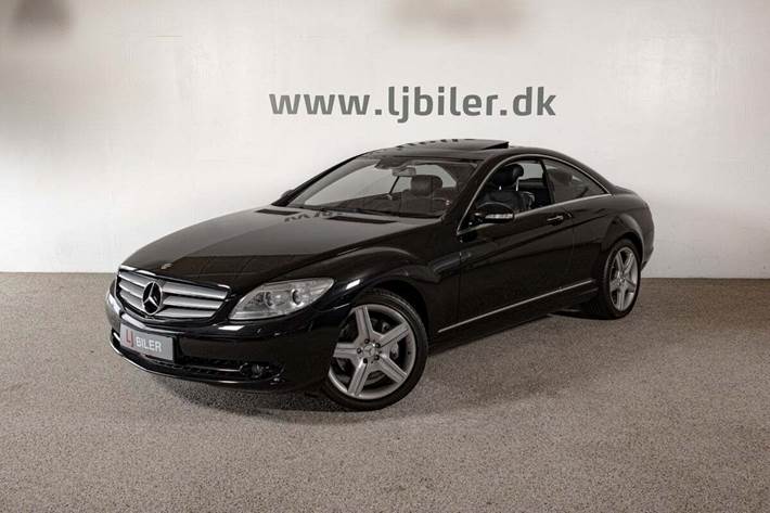 Sort Mercedes CL500 fra 2008