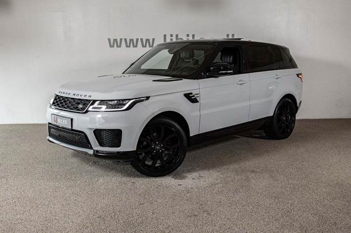 Hvid Land Rover Range Rover sport fra 2019