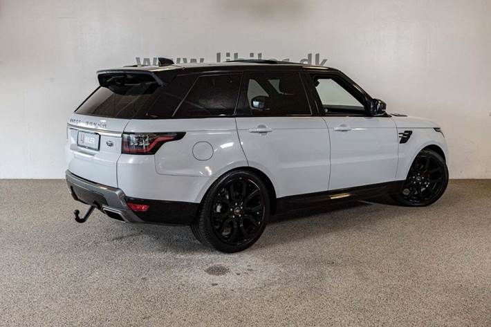 Hvid Land Rover Range Rover sport fra 2019