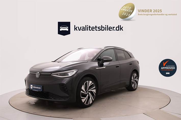 Grå VW ID.4 fra 2022 set udefra