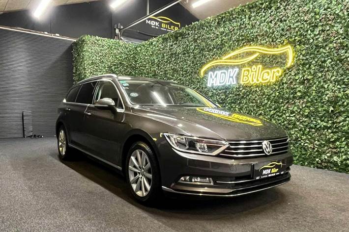 undefined VW Passat fra 2017 set udefra