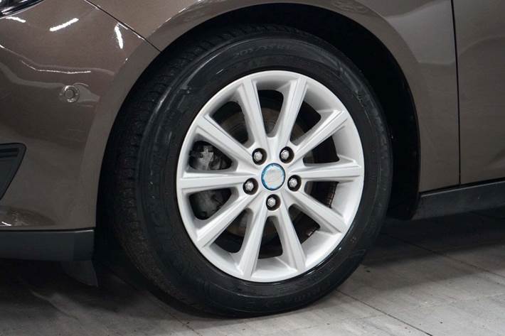 Brun Ford Focus fra 2016