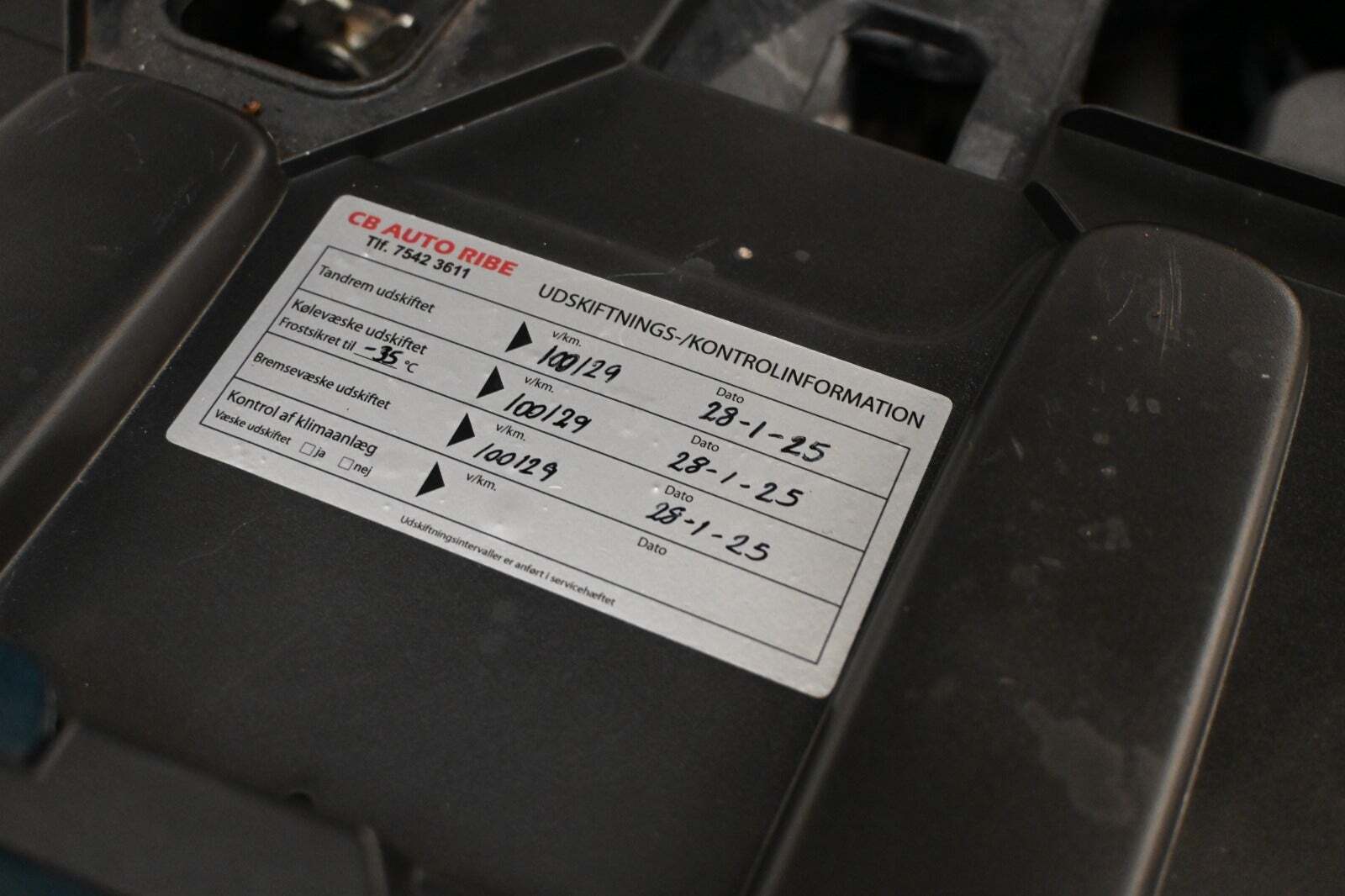 Grøn Peugeot 5008 fra 2019