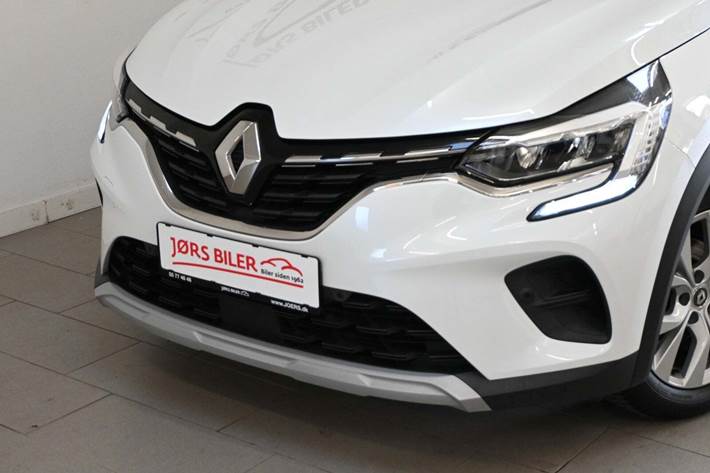 Hvid Renault Captur fra 2020