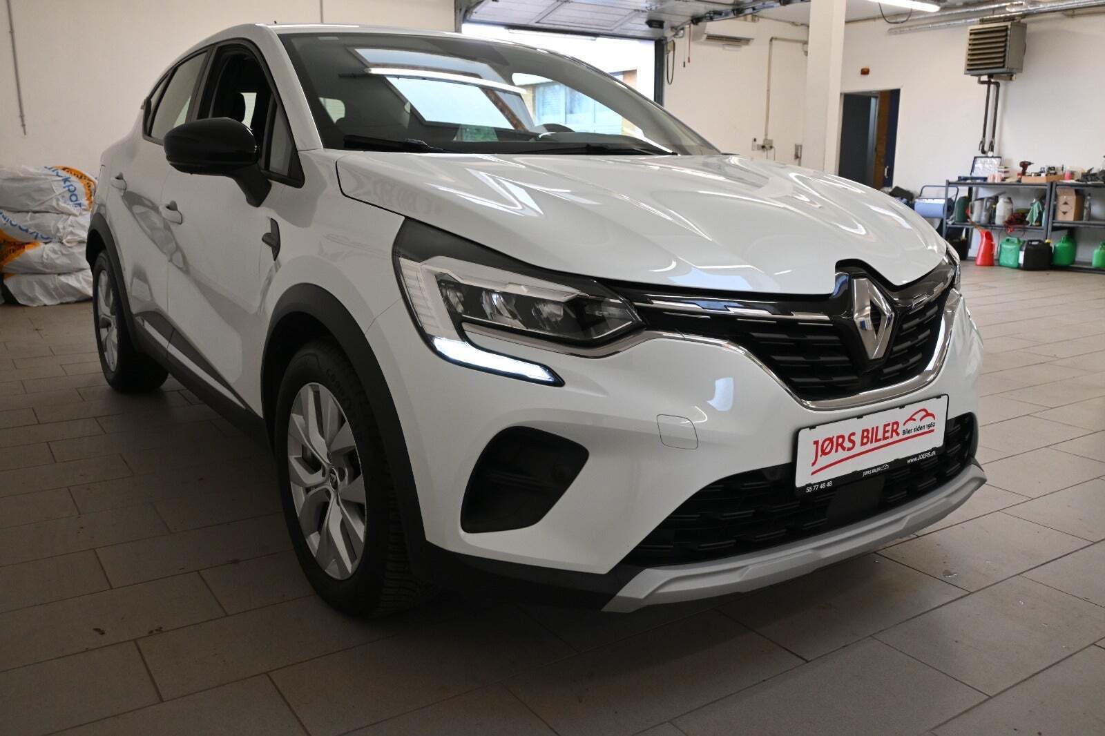 Hvid Renault Captur fra 2020