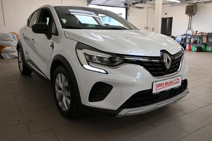 Hvid Renault Captur fra 2020