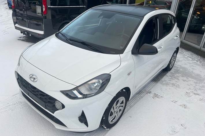 Hvid Hyundai i10 fra 2020