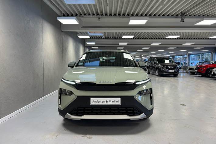 Grøn Skoda Elroq fra 2025