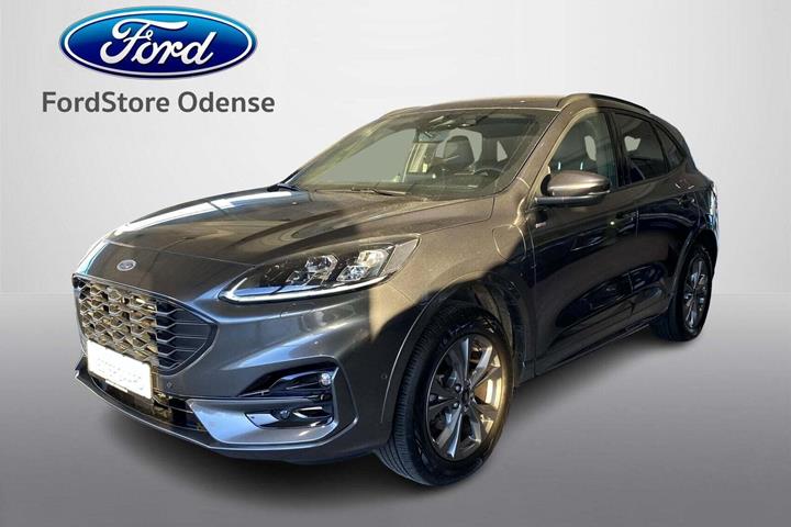 Grå Ford Kuga fra 2023 set udefra