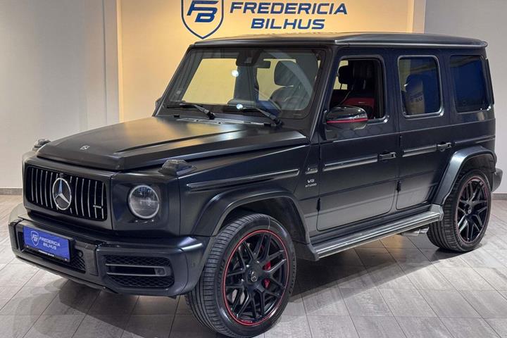 Sort Mercedes G63 fra 2019 set udefra
