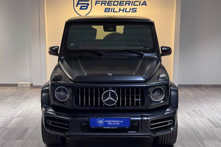 Sort Mercedes G63 fra 2019 set udefra