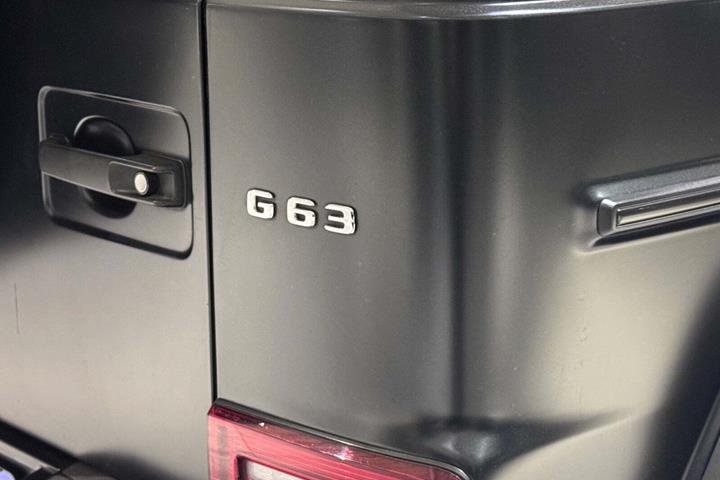 Sort Mercedes G63 fra 2019