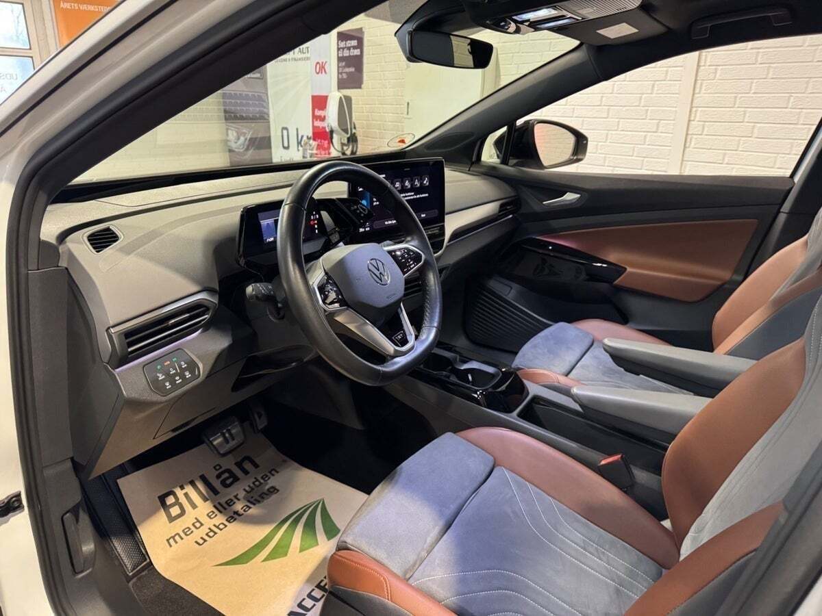 Hvid VW ID.4 fra 2021