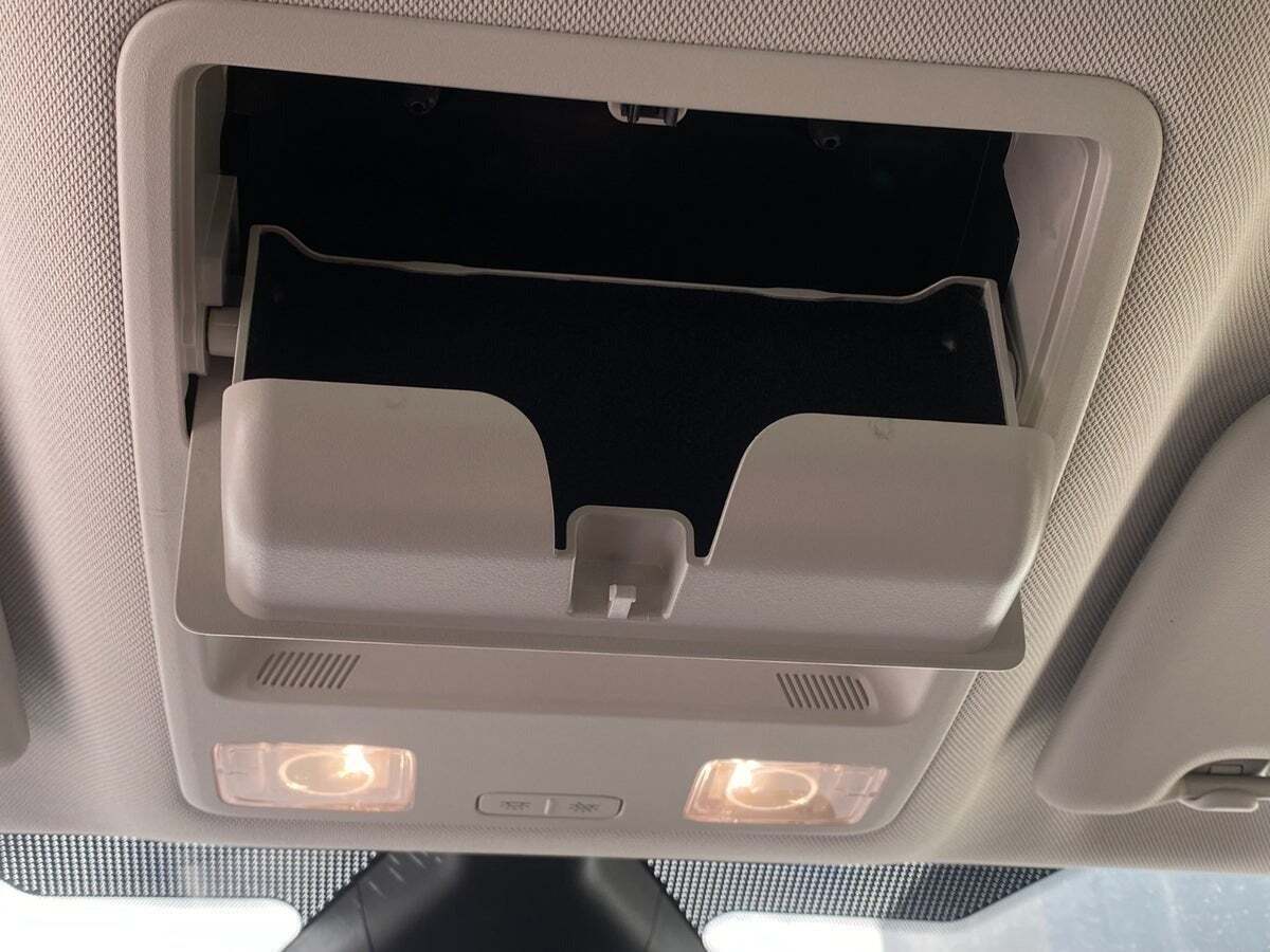 Blå Ford Fiesta fra 2019