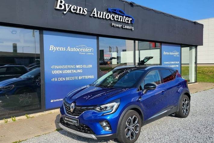 Blå Renault Captur fra 2022