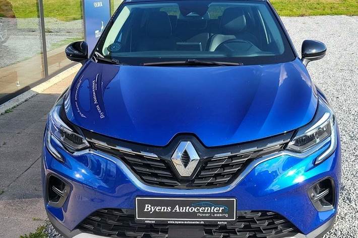 Blå Renault Captur fra 2022
