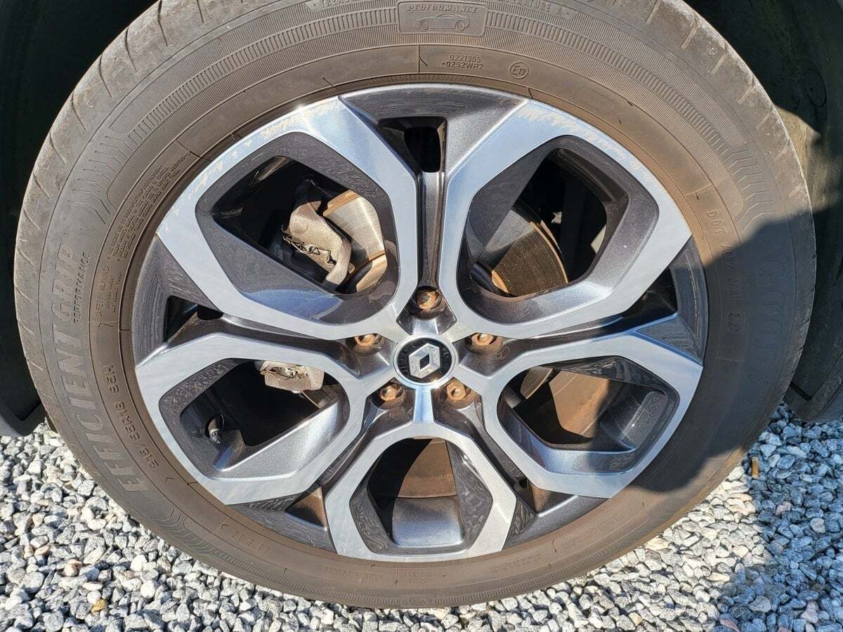 Blå Renault Captur fra 2021