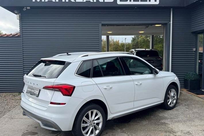 Hvid Skoda Kamiq fra 2020
