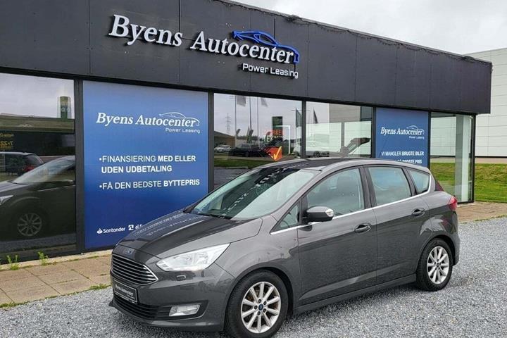 Grå Ford C-MAX fra 2017