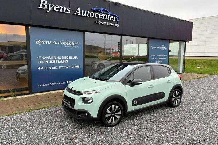 Grøn Citroën C3 fra 2020