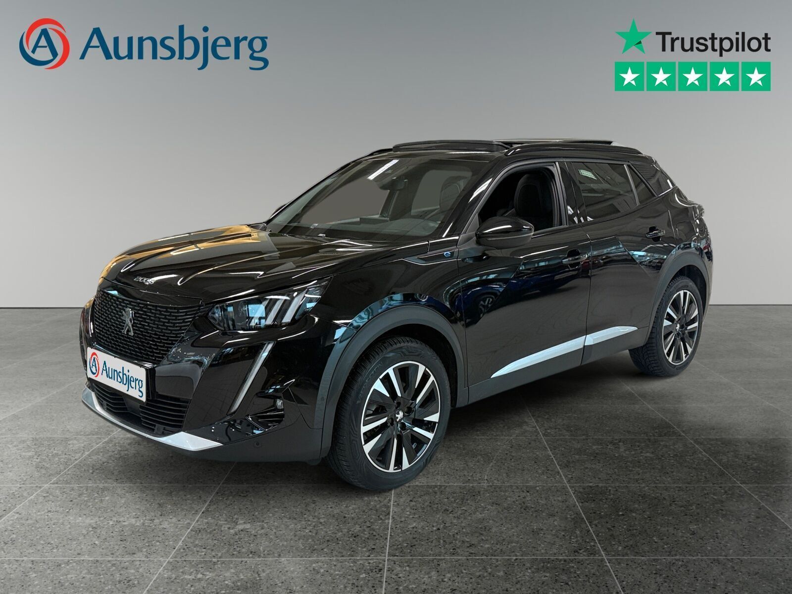 Sort Peugeot e-2008 fra 2022