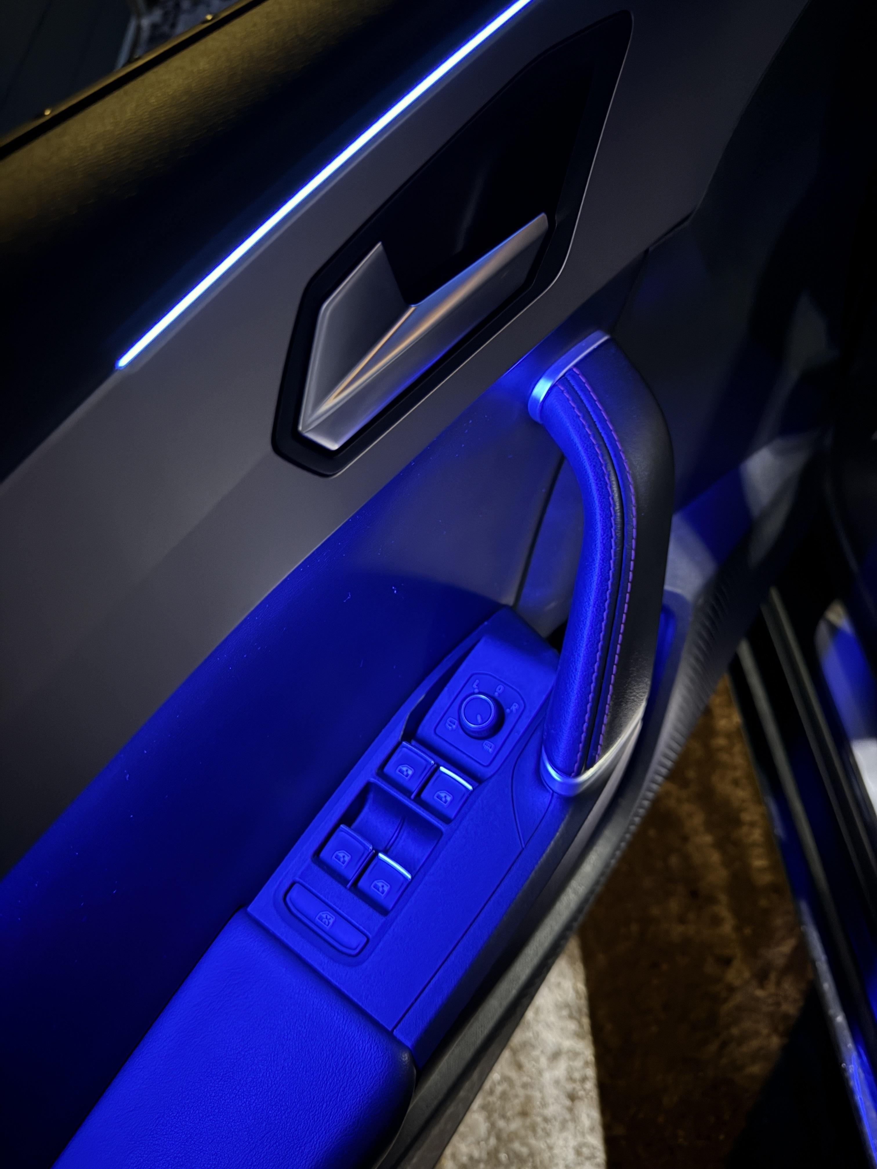 Blå Seat Leon fra 2020